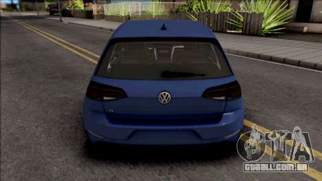 Volkswagen Golf 7 Blue para GTA San Andreas