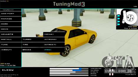Tuning Mod v3.0.1 para GTA San Andreas