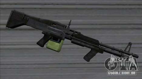 M60E4 Minigun para GTA San Andreas