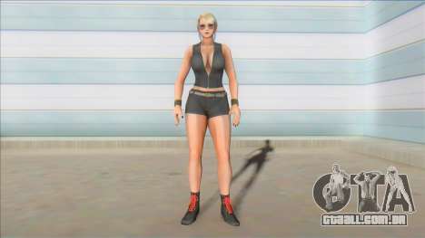 Metroid Samus Aran Short Leather Suit V2 para GTA San Andreas