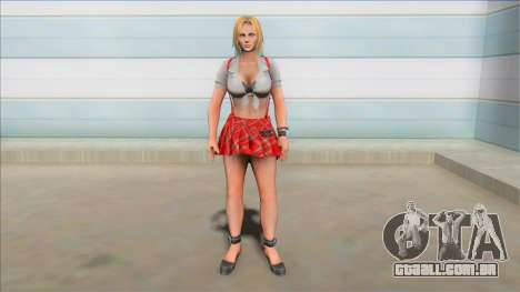 DOA5LR Tina Armstrong Schoolgirl V2 para GTA San Andreas