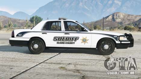 Ford Crown Victoria Sheriff