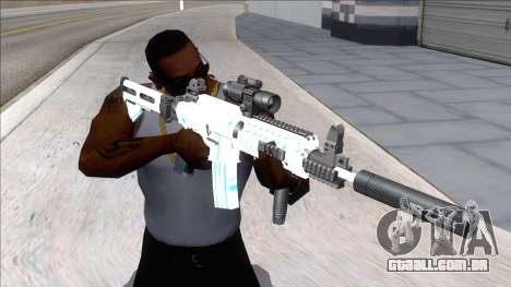 Weapons Pack Blue Evolution (m4) para GTA San Andreas