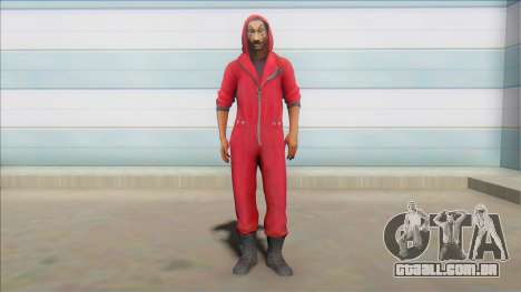 Money Heist X Free Fire Male para GTA San Andreas