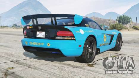 Dodge Viper SRT-10 ACR Hot Pursuit Police