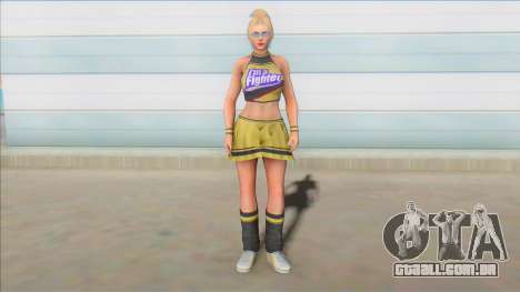 Rachel Cheerleader para GTA San Andreas