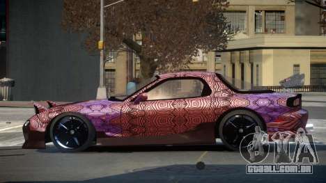 Mazda RX-7 PSI Drift PJ3 para GTA 4