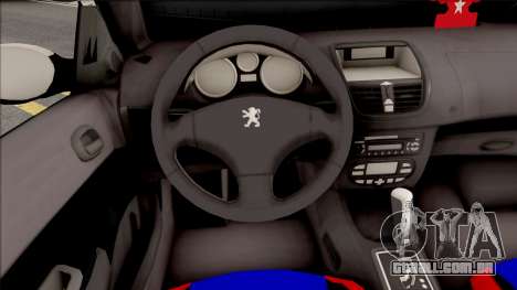 Peugeot 207 Crook para GTA San Andreas