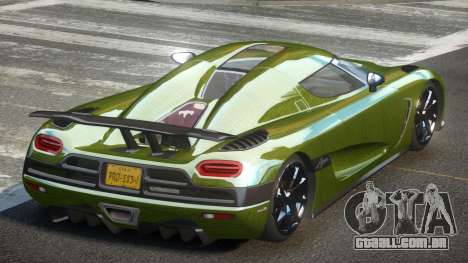 Koenigsegg Agera Racing L8 para GTA 4