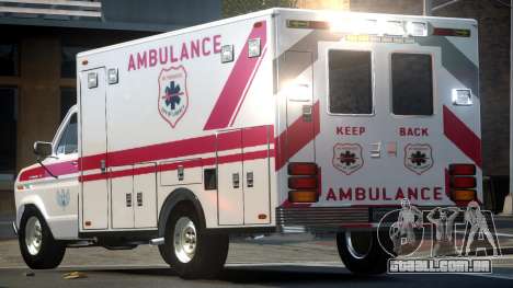 Ford E150 Ambulance para GTA 4