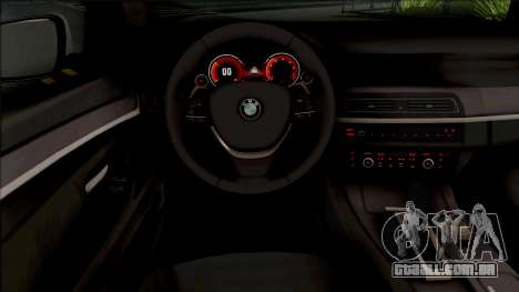 BMW 525D F10 v2 para GTA San Andreas
