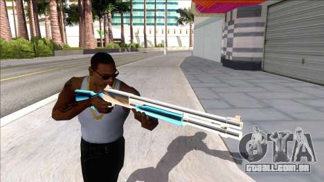 Weapons Pack Blue Evolution (chromegun) para GTA San Andreas