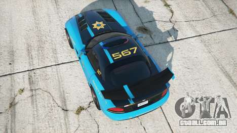 Dodge Viper SRT-10 ACR Hot Pursuit Police