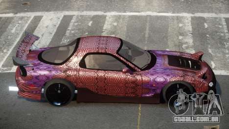 Mazda RX-7 PSI Drift PJ3 para GTA 4