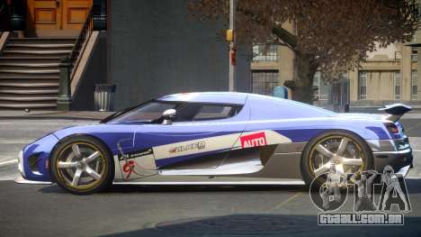 Koenigsegg Agera R Racing L5 para GTA 4