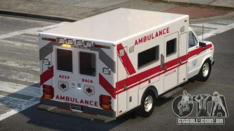 Ford E150 Ambulance para GTA 4