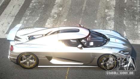 Koenigsegg Agera R Racing para GTA 4