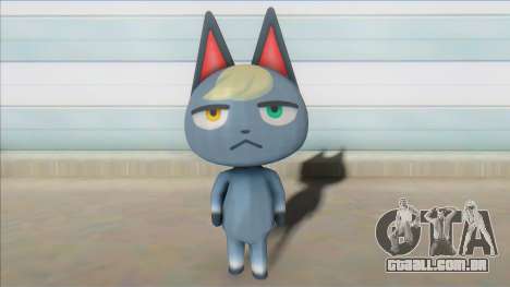 Animal Crossing Nude Cat Skin V8 para GTA San Andreas