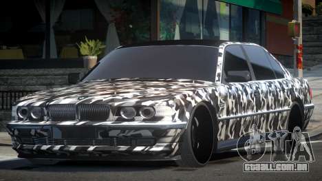 1999 BMW 760Li E38 Drift PJ5 para GTA 4