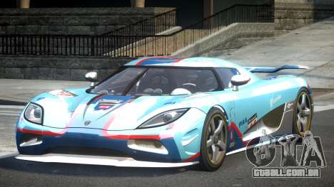 Koenigsegg Agera R Racing L8 para GTA 4