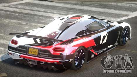 Koenigsegg Agera Racing L5 para GTA 4