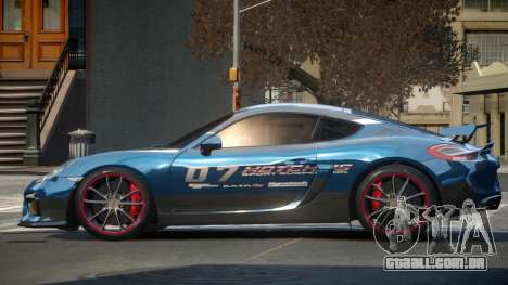 Porsche Cayman GT4 Drift L9 para GTA 4