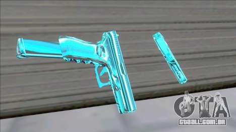 Weapons Pack Blue Evolution (colt45) para GTA San Andreas