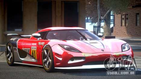 Koenigsegg Agera R Racing L10 para GTA 4