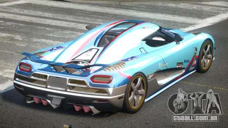 Koenigsegg Agera R Racing L8 para GTA 4