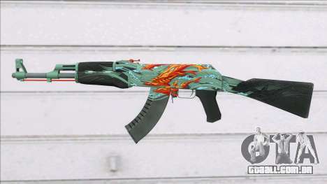 CSGO AK-47 Aquamarine Revenge para GTA San Andreas