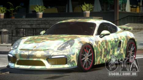 Porsche Cayman GT4 Drift L2 para GTA 4