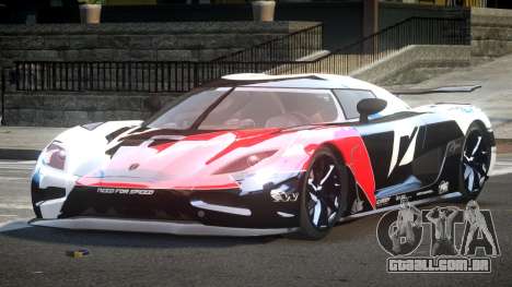 Koenigsegg Agera Racing L5 para GTA 4