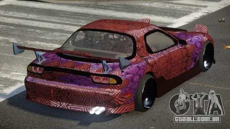 Mazda RX-7 PSI Drift PJ3 para GTA 4