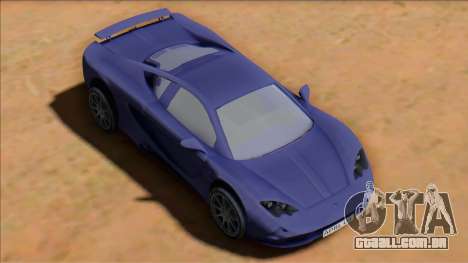 Vencer Sarthe Supercar para GTA San Andreas