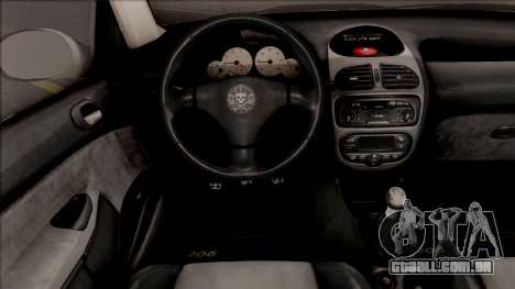 Peugeot 206 GTI Tuning Special Edition Adrian para GTA San Andreas
