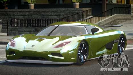 Koenigsegg Agera Racing L8 para GTA 4