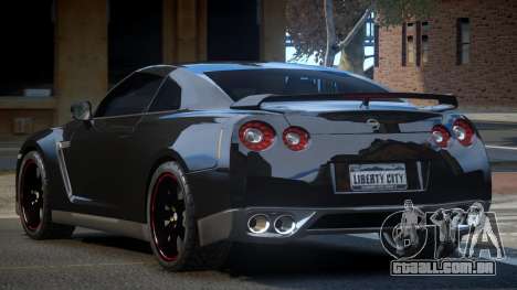 2008 Nissan GT-R para GTA 4