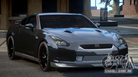 2008 Nissan GT-R para GTA 4