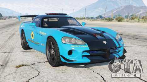 Dodge Viper SRT-10 ACR Hot Pursuit Police