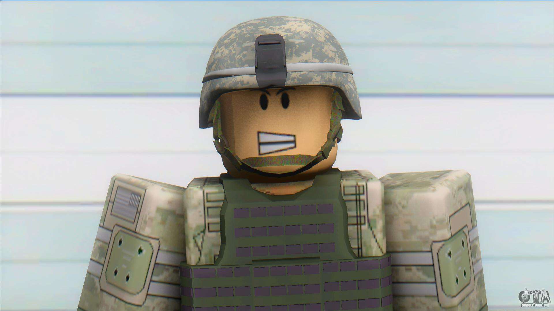 ropa de militar - Roblox