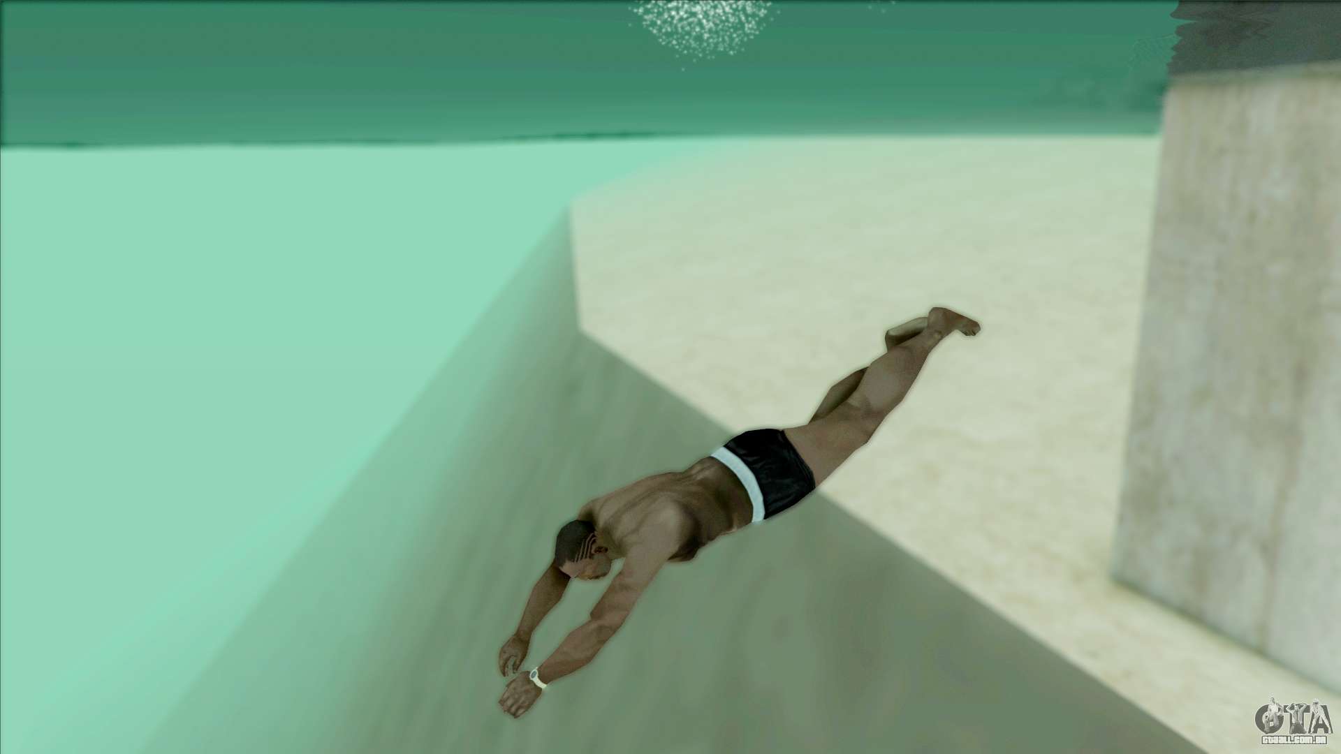 GTA V Style Diving Final para GTA San Andreas