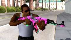 CSGO AK-47 Neon Revolution para GTA San Andreas