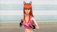 Cover Fire - Skin Rose Kitty para GTA San Andreas