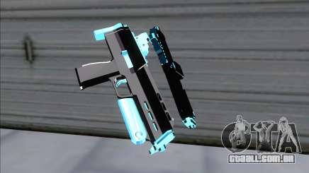 Weapons Pack Blue Evolution (microuzi) para GTA San Andreas