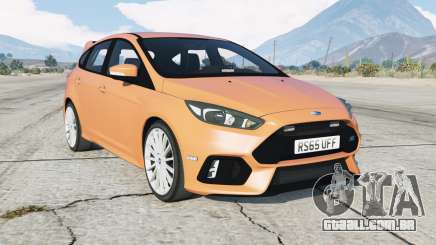 Ford Focus RS (DYB) Unmarked Police para GTA 5