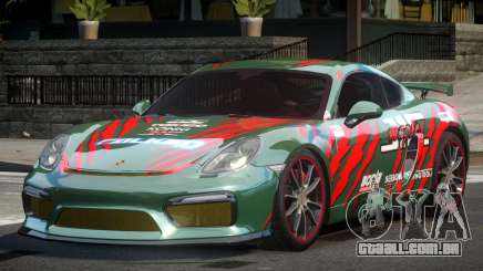Porsche Cayman GT4 Drift L5 para GTA 4