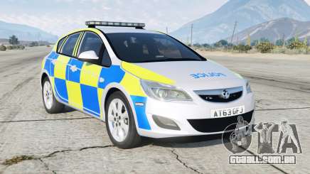 Vauxhall Astra British Police para GTA 5