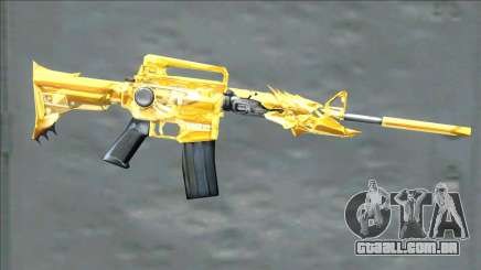 CrossFires M4A1 Iron Beast Noble Gold para GTA San Andreas