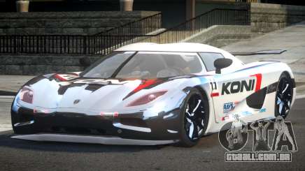 Koenigsegg Agera Racing L1 para GTA 4
