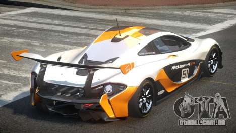 McLaren P1 GTR Racing L1 para GTA 4